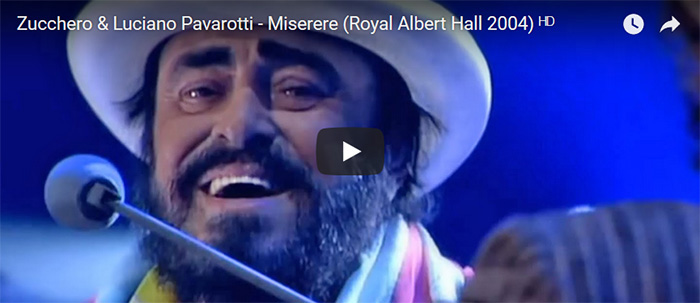 Zucchero & Luciano Pavarotti - Miserere (Royal Albert Hall 2004)