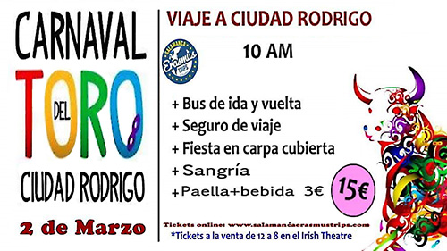 CARNAVAL DEL TORO CIUDAD RODRIGO