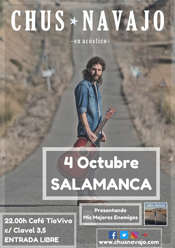 EL CANTAUTOR CHUS NAVAJO 'EN CONCIERTO'