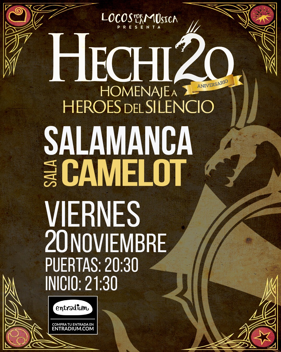 HECHIZO Homenaje a HÉROES DEL SILENCIO