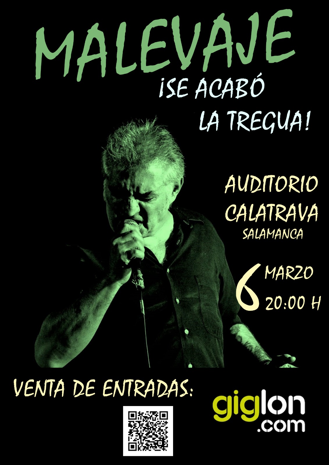 MALEVAJE - Gira Se acabó la tregua