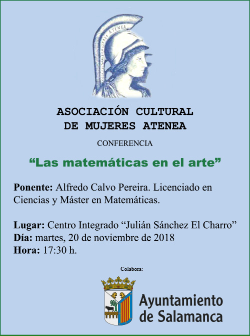 CONFERENCIA 'LAS MATEMÁTICAS EN EL ARTE'