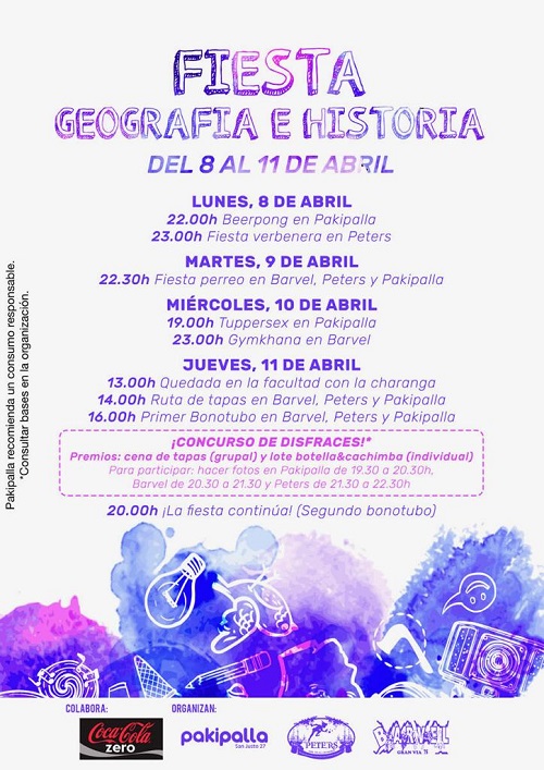 FIESTA DE GEOGRAFÍA E HISTORIA