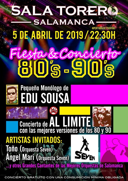 FIESTA & CONCIERTO 80's-90's