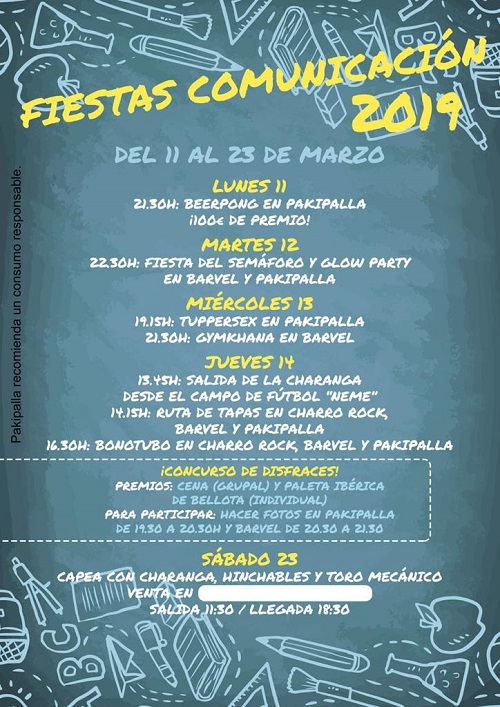 FIESTAS DE COMUNICACIÓN 2019