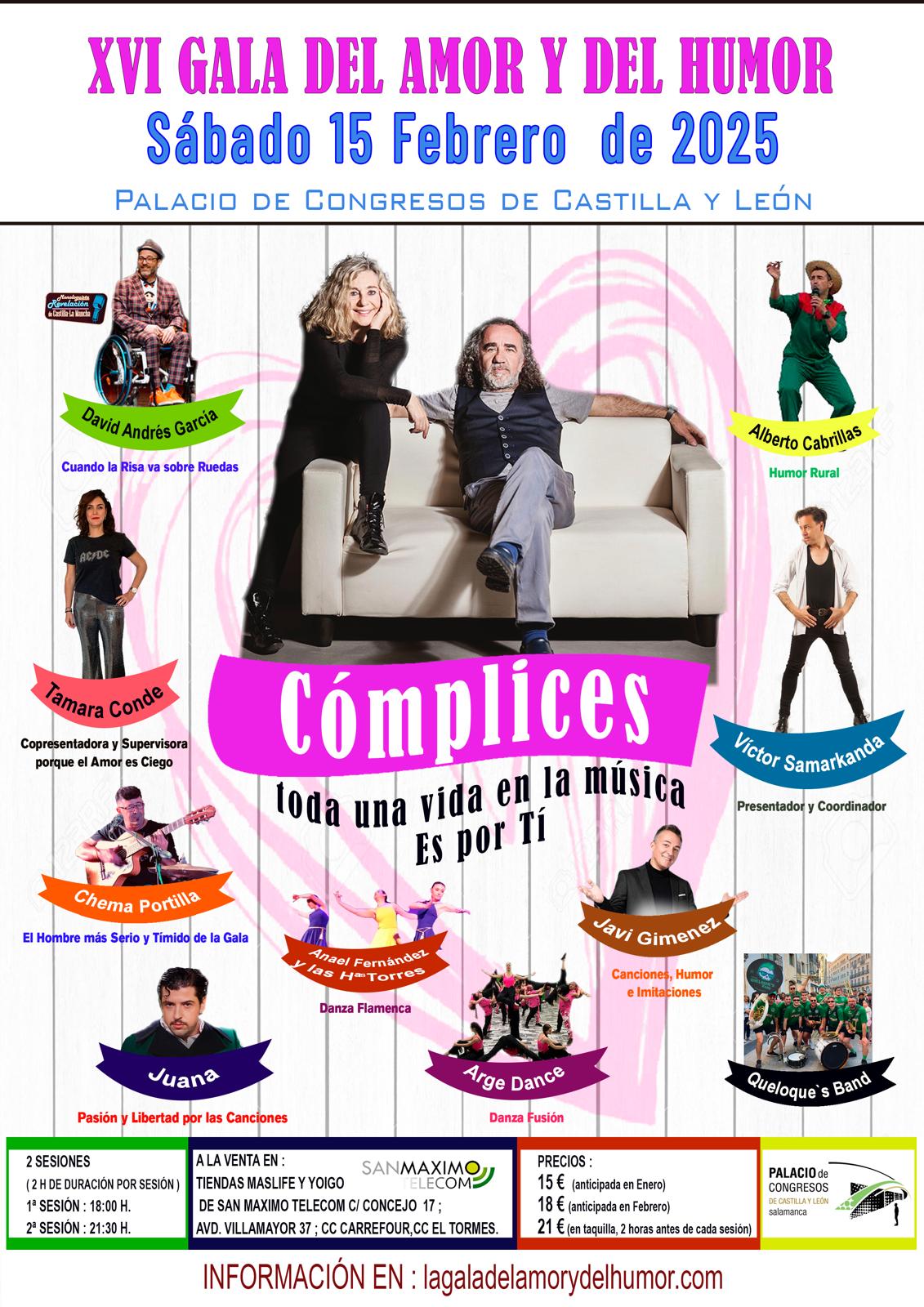 XVI GALA DEL AMOR ♥ Y DEL HUMOR ♥