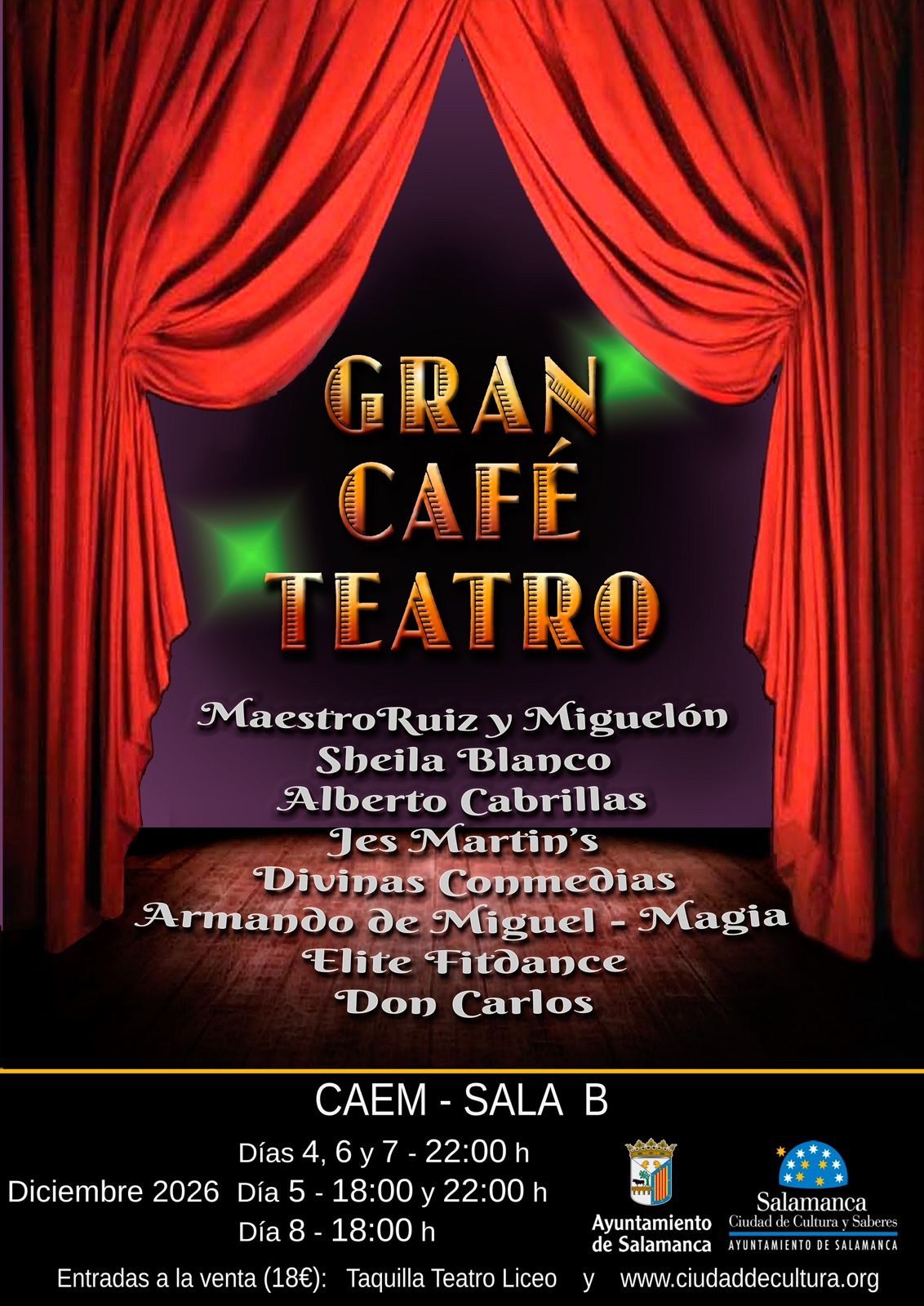 GRAN CAFÉ TEATRO 2026
