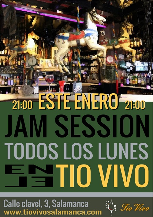 JAM SESSION ENERO EN 'TIO VIVO'