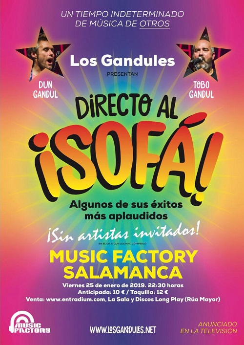 LOS GANDULES 'DIRECTO AL ¡SOFÁ!'