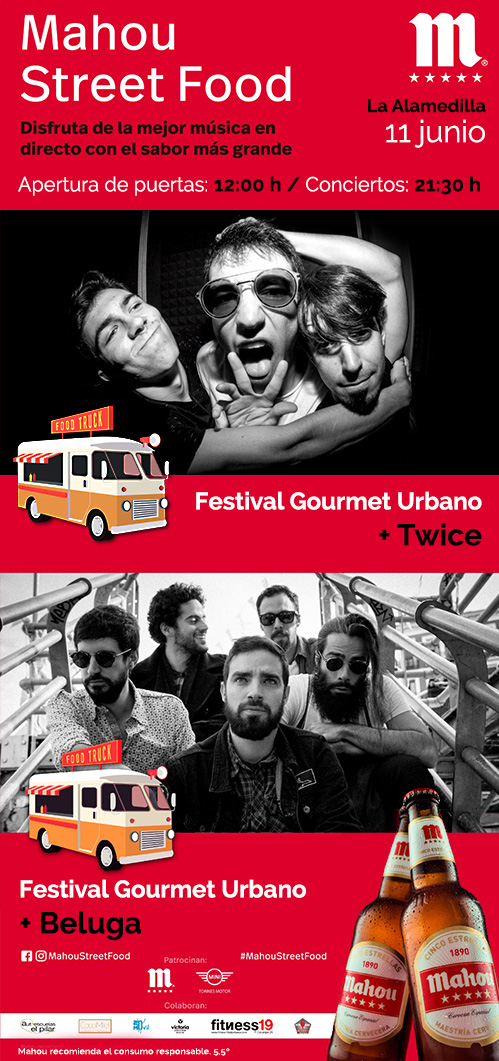 MAHOU STREET FOOD + Twice + Beluga