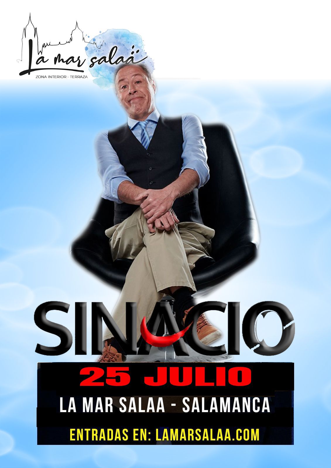 La Mar Saláa: Cena & Espectáculo con SINACIO