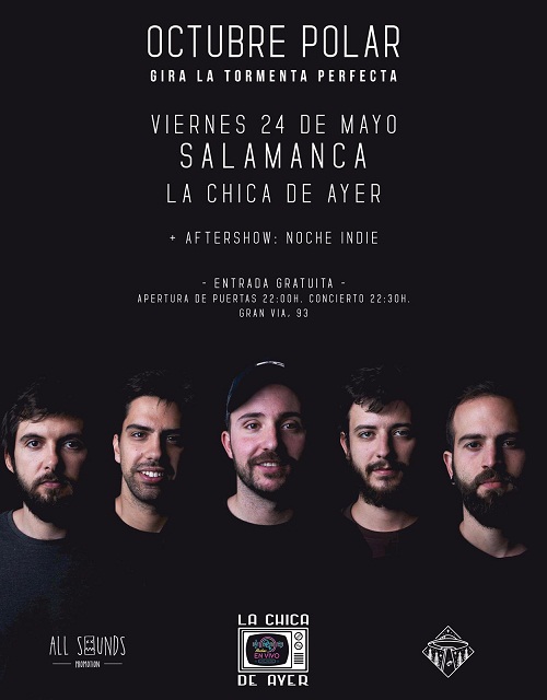 OCTUBRE POLAR gira La Tormenta Perfecta