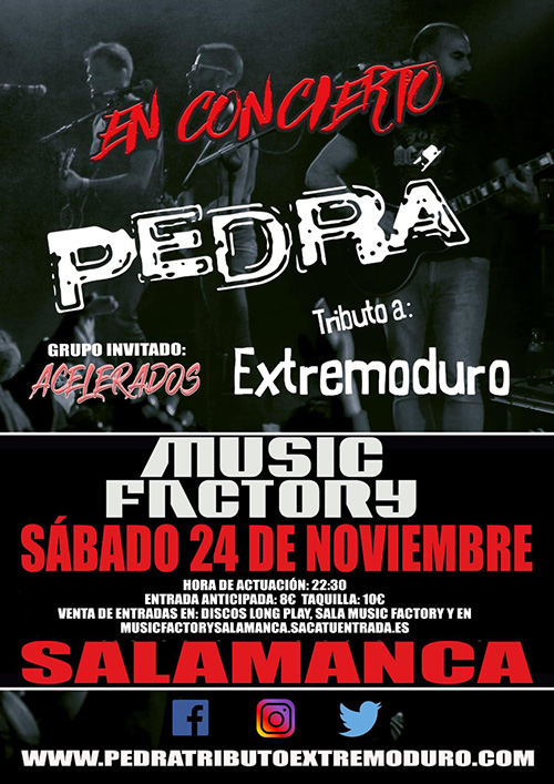 PEDRÁ TRIBUTO A EXTREMADURO + ACELERADOS