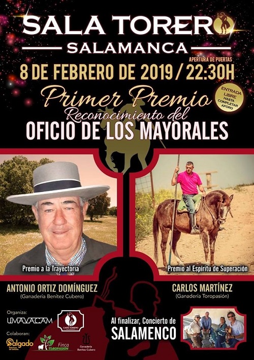 1er Premio OFICIO MAYORALES + SALAMENCO