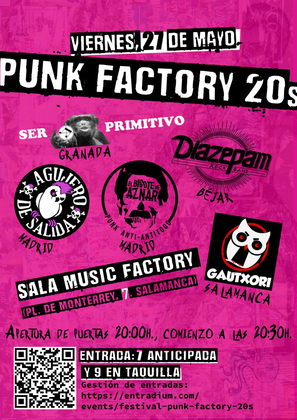 FESTIVAL PUNK FACTORY 20's