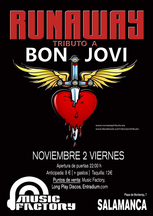 RUNAWAY TRIBUTO 'BON JOVI'