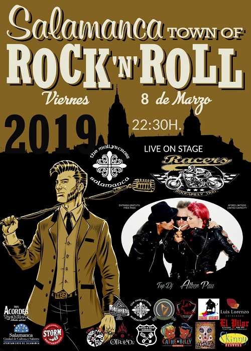 Salamanca TOWN OF ROCK'N'ROLL, RACERS + Top Dj + Alber Pau