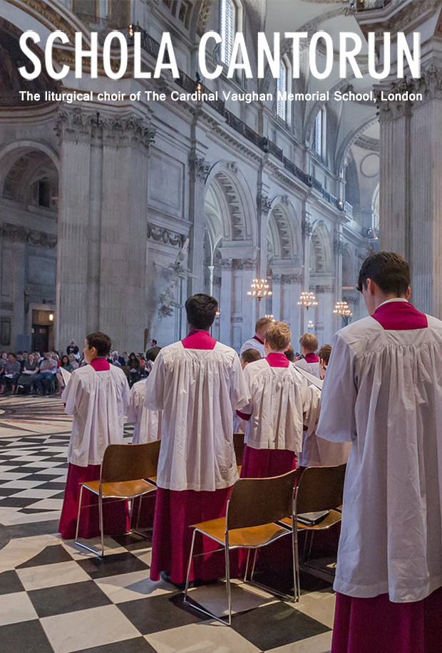 SCHOLA CANTORUM, CARDINAL VAUGHAN MEMORIAL SCHOOL