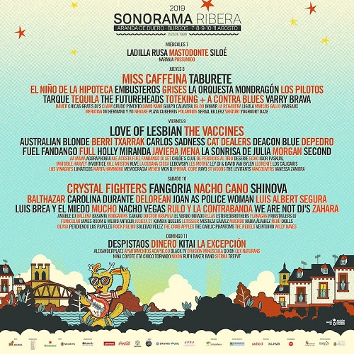 FESTIVAL SONORAMA RIBERA 2019