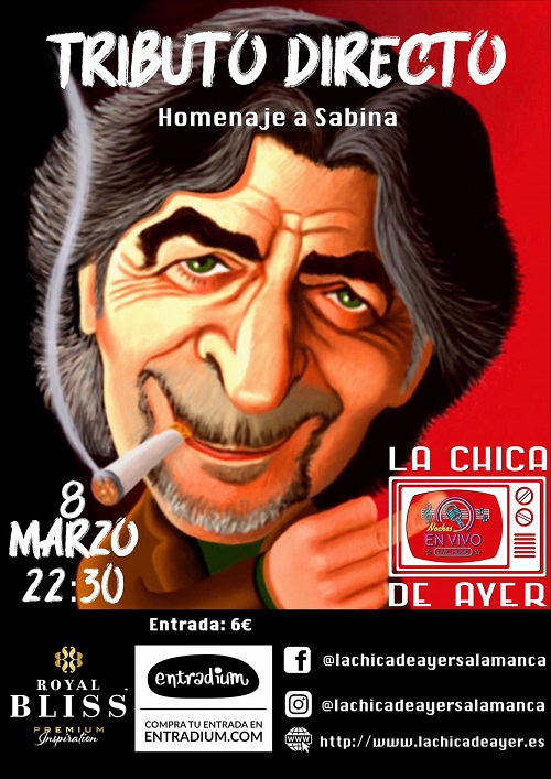 TRIBUTO DIRECTO Homenaje a Sabina