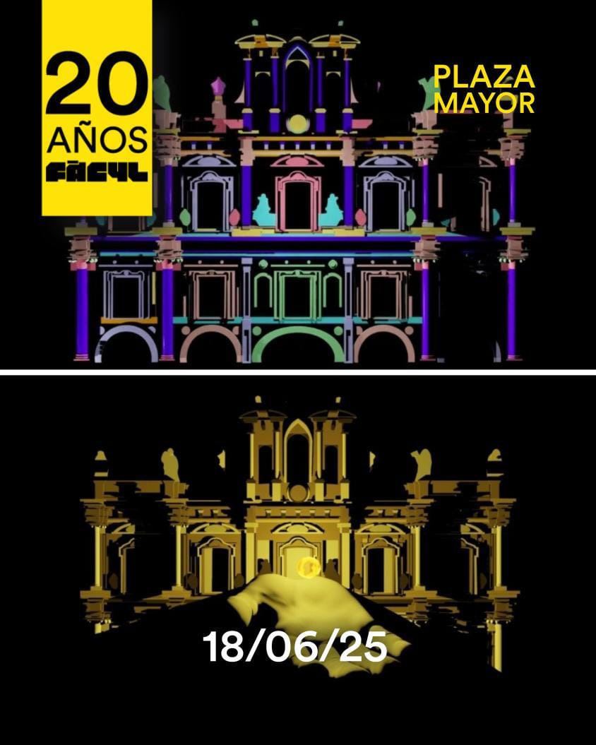 VIDEO MAPPING - Inauguración XX Aniversario - Festival FÀCYL 2025