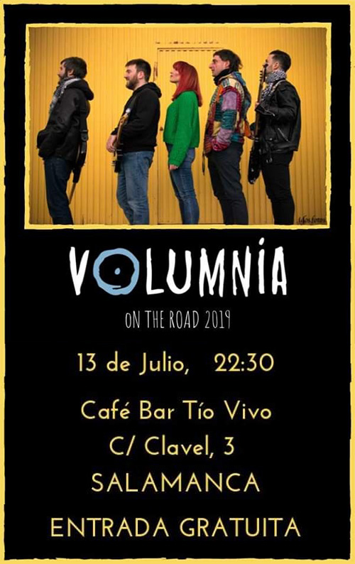 Conciertos en Salamanca VOLUMNIA