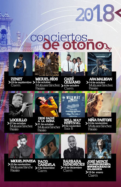 CONCIERTOS DE OTOÑO 2018