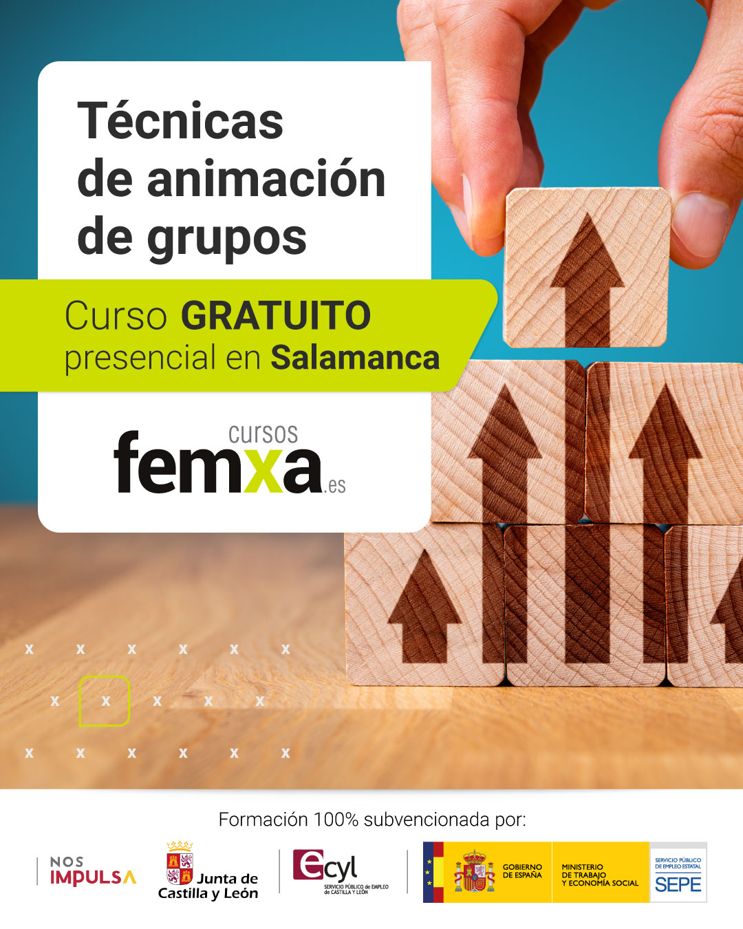 Curso gratuito en Salamanca: Animación de grupos