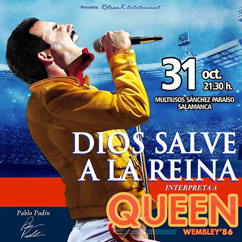 DIOS SALVE A LA REINA INTERPRETANDO A 'QUEEN'