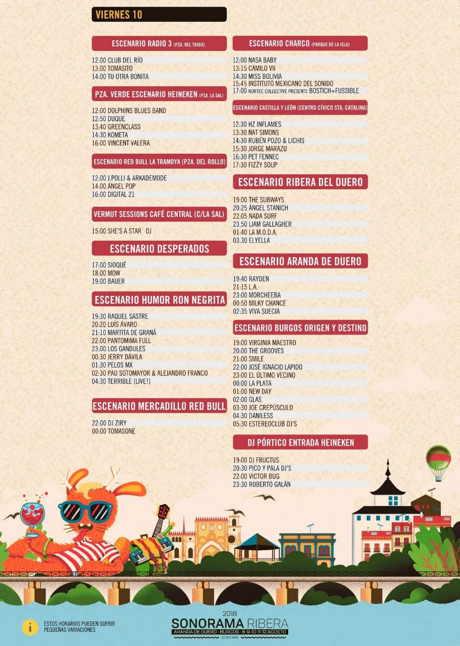 Sonorama Ribera 2018