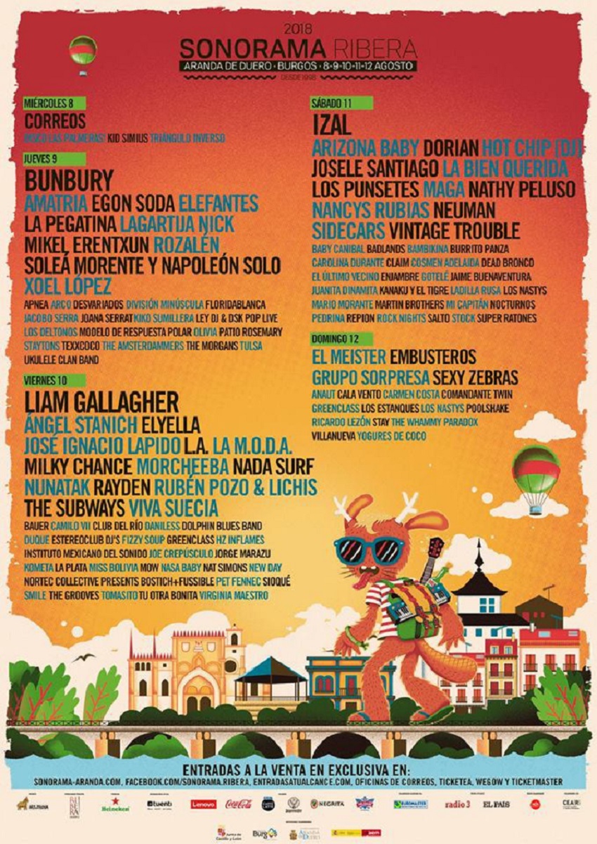 FESTIVAL SONORAMA RIBERA 2018
